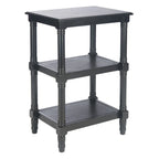 SAFAVIEH Elmira Tavolino d'appoggio a 3 ripiani - 19,8 L x 15 P x 30 H - 20Lx15Px30H