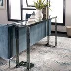 Table Console Acrylique Camryn SAFAVIEH Couture - Transparent - 60 L x 10 P x 30 H - 52Lx10Px30H