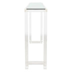 Table Console Acrylique Camryn SAFAVIEH Couture - Transparent - 60 L x 10 P x 30 H - 52Lx10Px30H