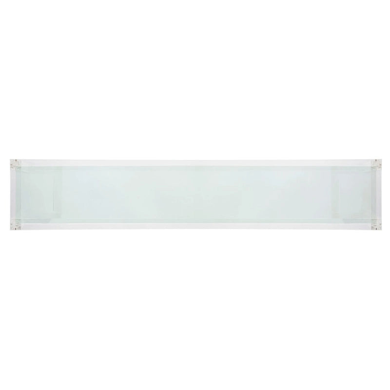 Table Console Acrylique Camryn SAFAVIEH Couture - Transparent - 60 L x 10 P x 30 H - 52Lx10Px30H