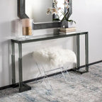 Table Console Acrylique Camryn SAFAVIEH Couture - Transparent - 60 L x 10 P x 30 H - 52Lx10Px30H