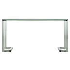 Table Console Acrylique Camryn SAFAVIEH Couture - Transparent - 60 L x 10 P x 30 H - 52Lx10Px30H