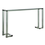 Table Console Acrylique Camryn SAFAVIEH Couture - Transparent - 60 L x 10 P x 30 H - 52Lx10Px30H