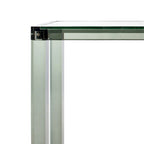 Table Console Acrylique Camryn SAFAVIEH Couture - Transparent - 60 L x 10 P x 30 H - 52Lx10Px30H