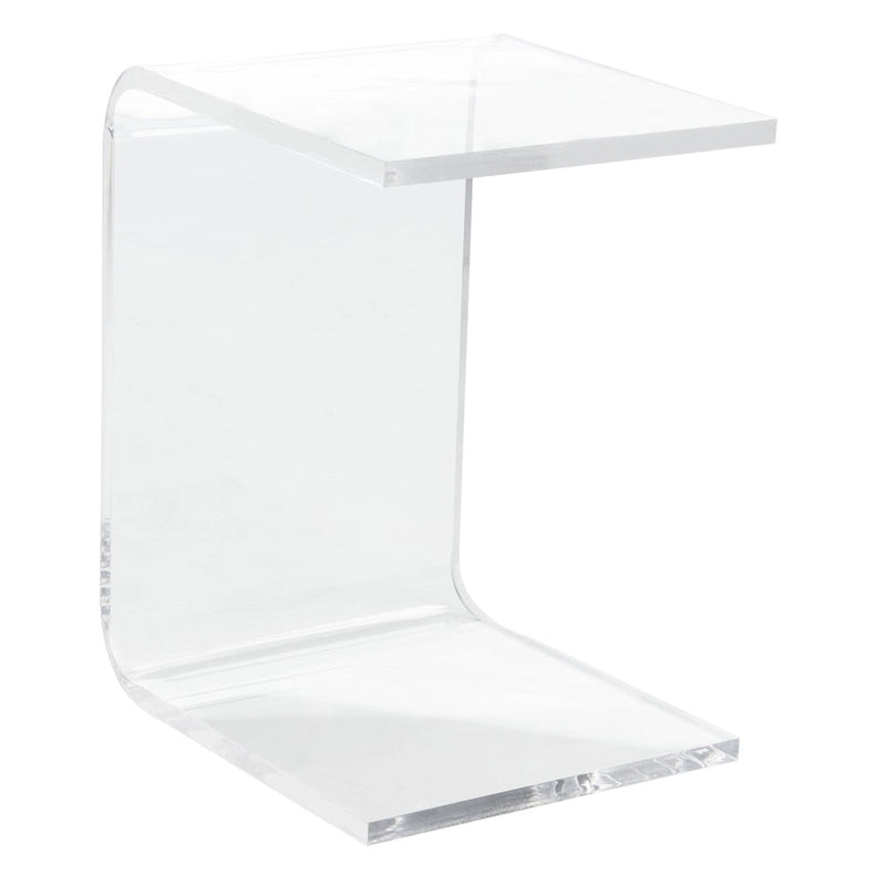 SAFAVIEH Willa Tavolino trasparente in acrilico - 13,5 L x 15,5 P x 20,4 H - 14Lx16Px20H