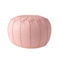 Nuloom Pouf Ottomano Classico Leggero in Ecopelle Stile Marocchino