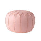 Nuloom Pouf Ottomano Classico Leggero in Ecopelle Stile Marocchino