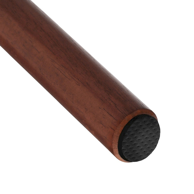 Set di 3 Sgabelli da Bancone 61 cm Sgabelli da Bar con Struttura in Legno Massello e Schienale a Fuso per Isola Cucina