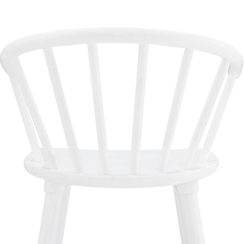 Set di 3 Sgabelli da Bancone 61 cm Sgabelli da Bar con Struttura in Legno Massello e Schienale a Fuso per Isola Cucina