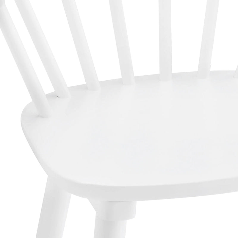 Set di 3 Sgabelli da Bancone 61 cm Sgabelli da Bar con Struttura in Legno Massello e Schienale a Fuso per Isola Cucina