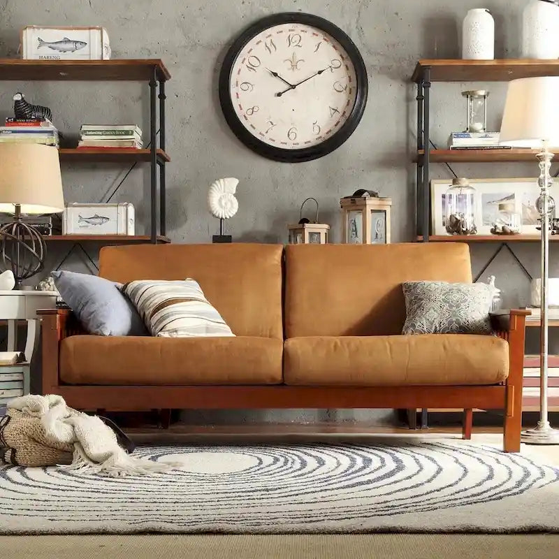 Divano Hills in rovere stile Mission di iNSPIRE Q Classic