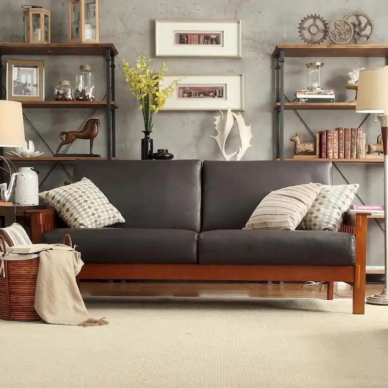 Divano Hills in rovere stile Mission di iNSPIRE Q Classic