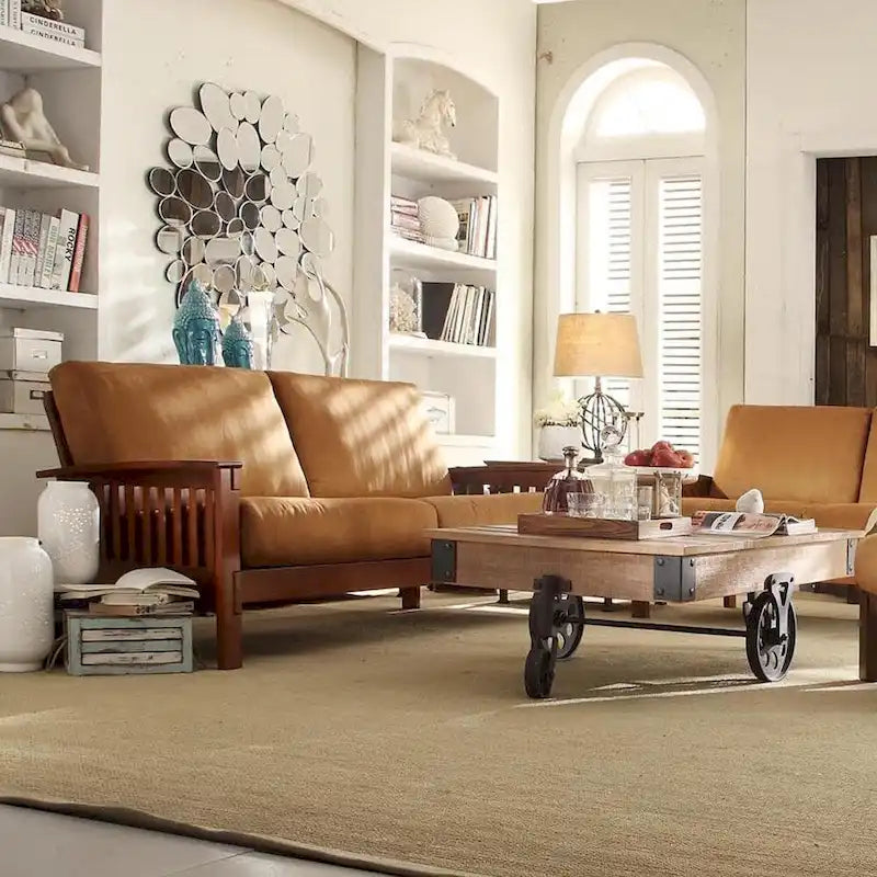 Divano Hills in rovere stile Mission di iNSPIRE Q Classic