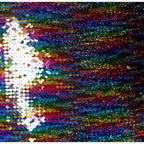 Pouf a sirena di paillettes reversibili