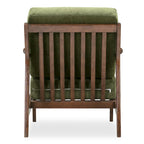 Poltrona lounge in tessuto Poly & Bark Verity 25 - Struttura in legno massello