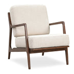 Poltrona lounge in tessuto Poly & Bark Verity 25 - Struttura in legno massello