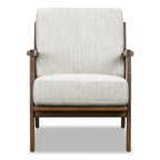 Poltrona lounge in tessuto Poly & Bark Verity 25 - Struttura in legno massello