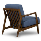 Poltrona lounge in tessuto Poly & Bark Verity 25 - Struttura in legno massello