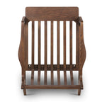 Fauteuil lounge en cuir pleine fleur italien véritable Poly & Bark Verity