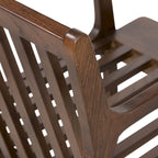 Fauteuil lounge en cuir pleine fleur italien véritable Poly & Bark Verity