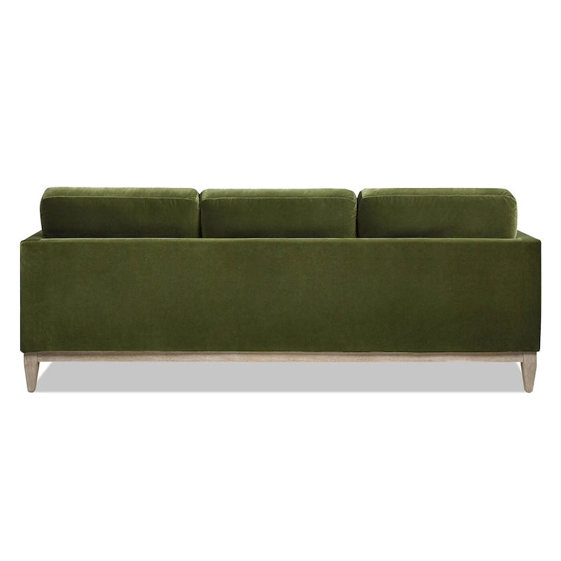 Divano Sezionale con Chaise Reversibile Knox 89 in Velluto Performance