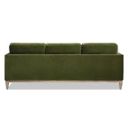 Divano Sezionale con Chaise Reversibile Knox 89 in Velluto Performance