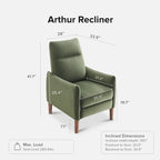 Poltrona reclinabile Mopio Arthur