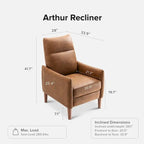 Poltrona reclinabile Mopio Arthur
