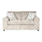 Set Divano e Divanetto in Velluto a Coste Larghe Nason di Roundhill Furniture