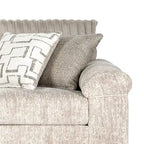 Set Divano e Divanetto in Velluto a Coste Larghe Nason di Roundhill Furniture