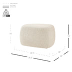 Pouf Carlese Boucle