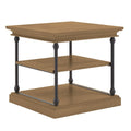 Table d'appoint de rangement Barnstone Cornice Accent par iNSPIRE Q Artisan