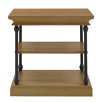 Table d'appoint de rangement Barnstone Cornice Accent par iNSPIRE Q Artisan