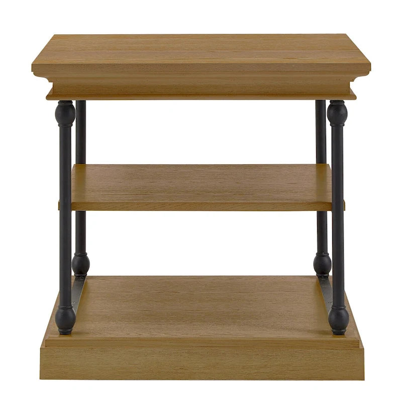 Table d'appoint de rangement Barnstone Cornice Accent par iNSPIRE Q Artisan