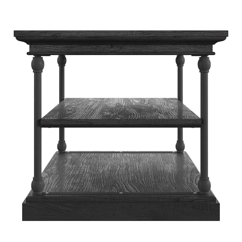 Table d'appoint de rangement Barnstone Cornice Accent par iNSPIRE Q Artisan