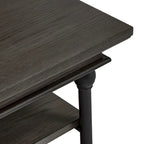 Table d'appoint de rangement Barnstone Cornice Accent par iNSPIRE Q Artisan