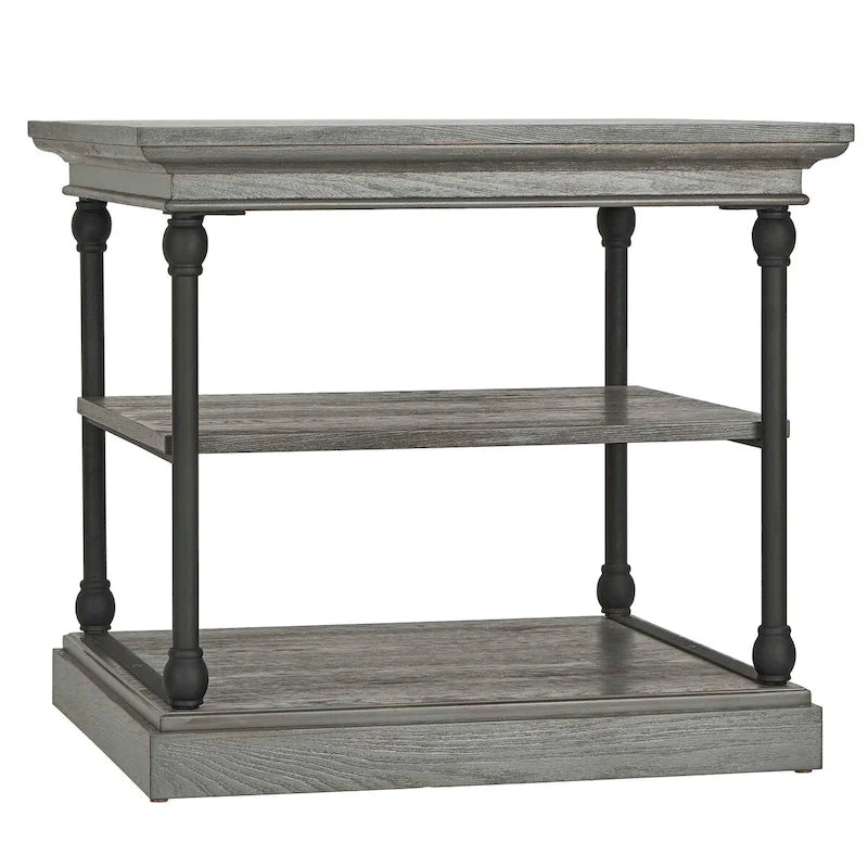 Table d'appoint de rangement Barnstone Cornice Accent par iNSPIRE Q Artisan