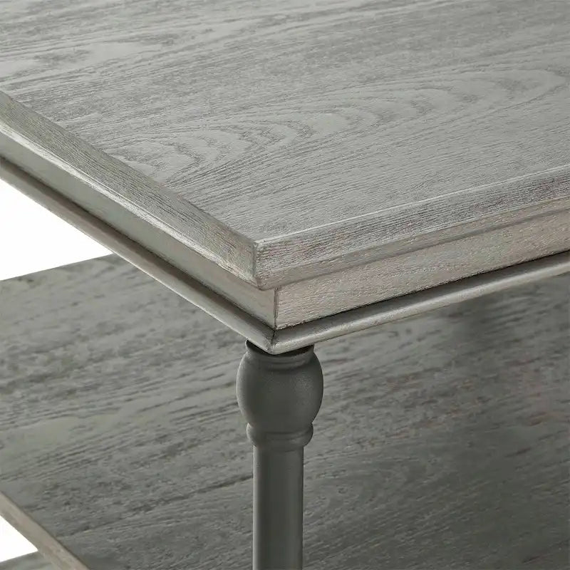 Table d'appoint de rangement Barnstone Cornice Accent par iNSPIRE Q Artisan