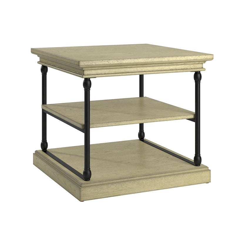 Table d'appoint de rangement Barnstone Cornice Accent par iNSPIRE Q Artisan
