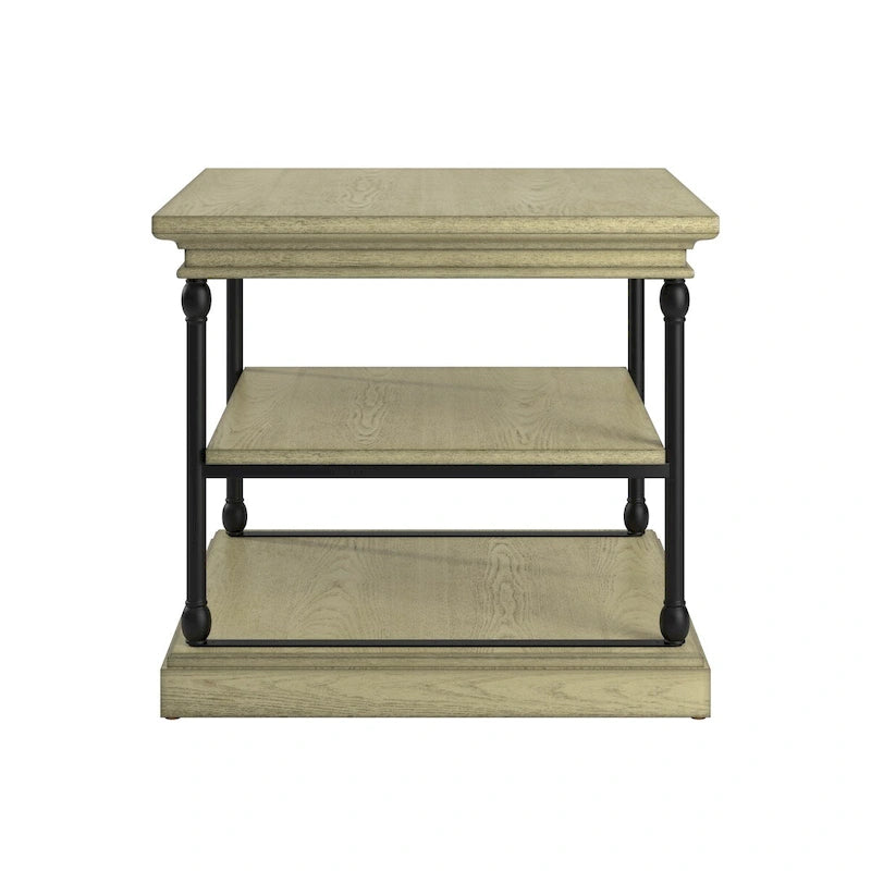 Table d'appoint de rangement Barnstone Cornice Accent par iNSPIRE Q Artisan
