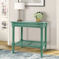 Tavolino in crema Copper Grove Reine con ripiano in rattan