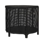 Tavolino d'appoggio in bambù e rattan