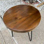 Greenage Teak Tavolino da caffè in Teak massiccio con bordo naturale