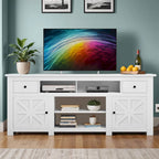 Moasis 70 Mobile TV Rustico, Centro Intrattenimento con Presa di Corrente per TV Fino a 80 Pollici - 70L x 15,5P x 30H