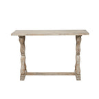 Consolle o panca in legno con dettagli invecchiati - Marrone - Roche River Decor