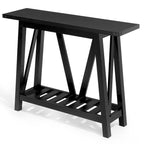VredHom Tavolino Consolle Tavolino da Divano Tavolino d'ingresso con Ripiano Contenitore