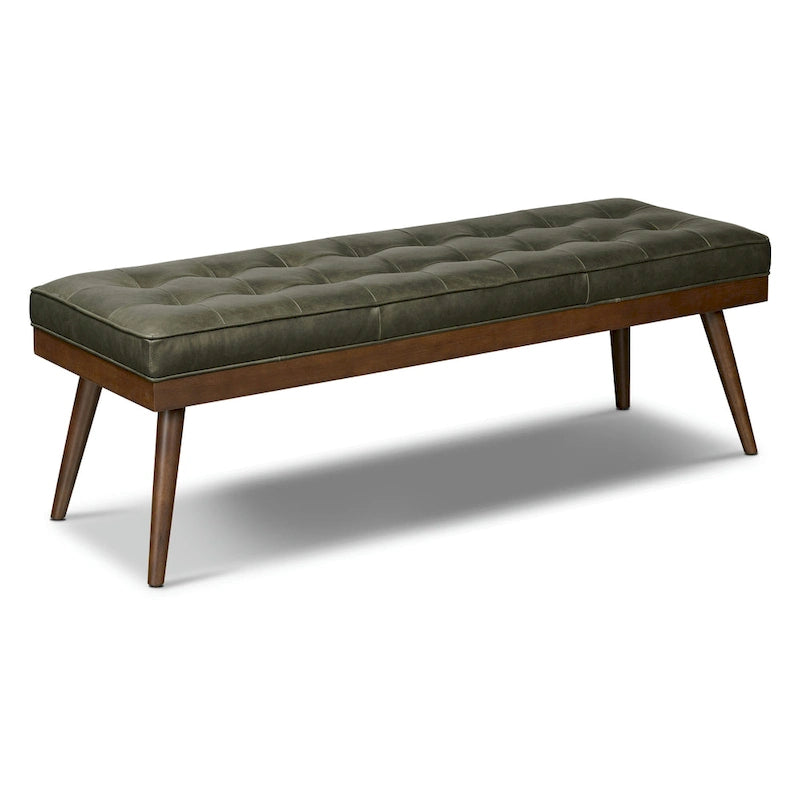 Panca Luca Poly & Bark - Vera pelle italiana pieno fiore