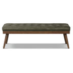 Panca Luca Poly & Bark - Vera pelle italiana pieno fiore