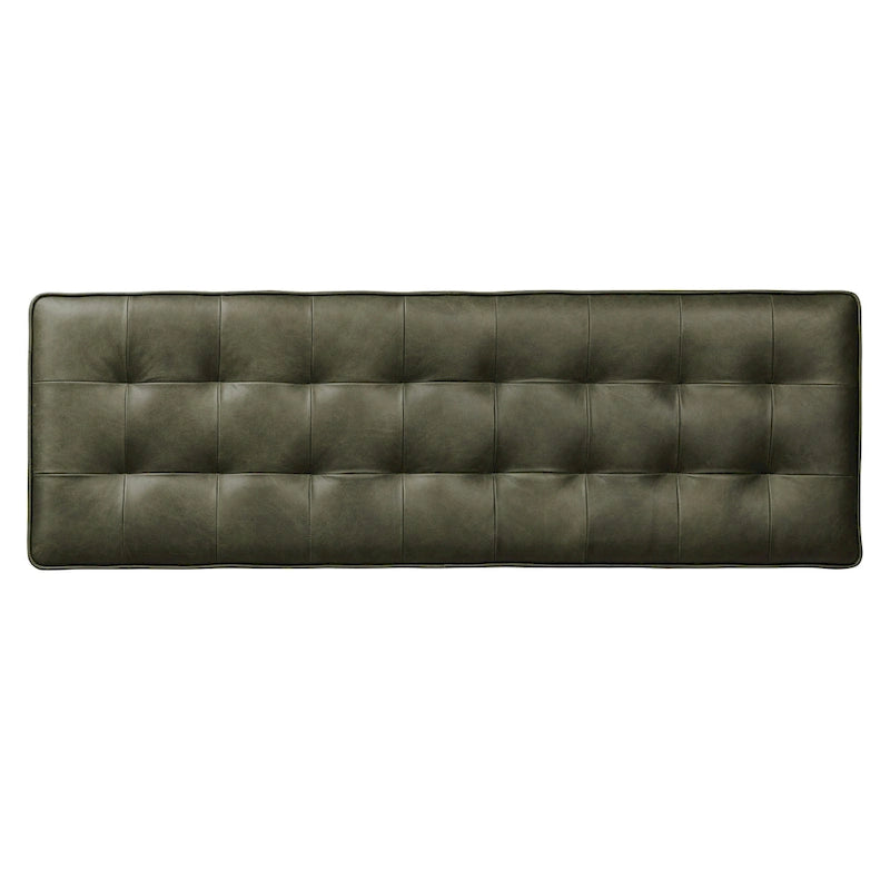 Panca Luca Poly & Bark - Vera pelle italiana pieno fiore