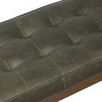 Panca Luca Poly & Bark - Vera pelle italiana pieno fiore